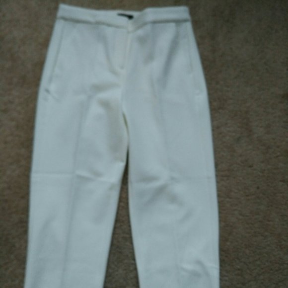 J.Crew Kate Straight-Leg Pant in Four-Season Stretch, Size 6, Color Ivory - Picture 1 of 7